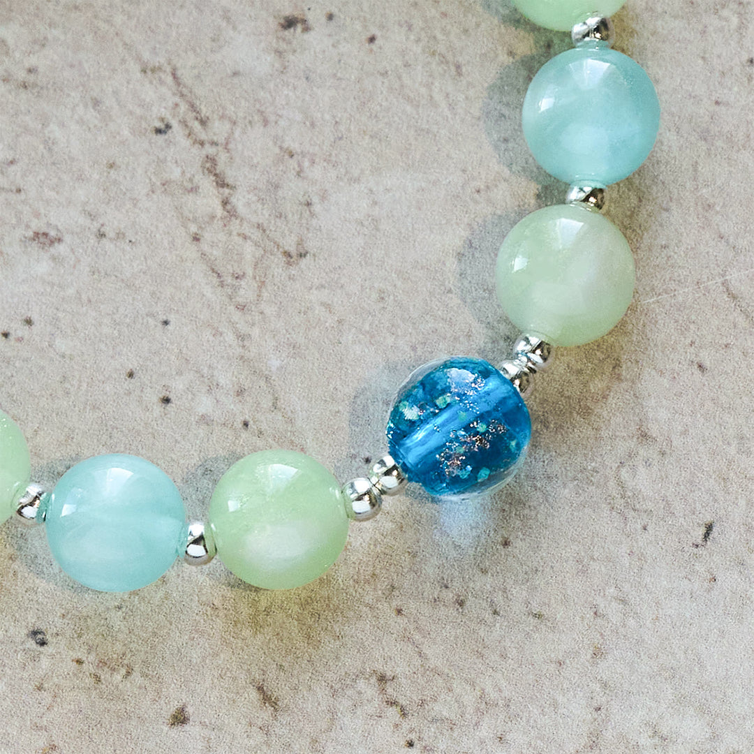 Christianartworkshop UV-Changing Glitter Bead Bracelet with Ornate Cross: Shimmer in Faithful Hues - image 8