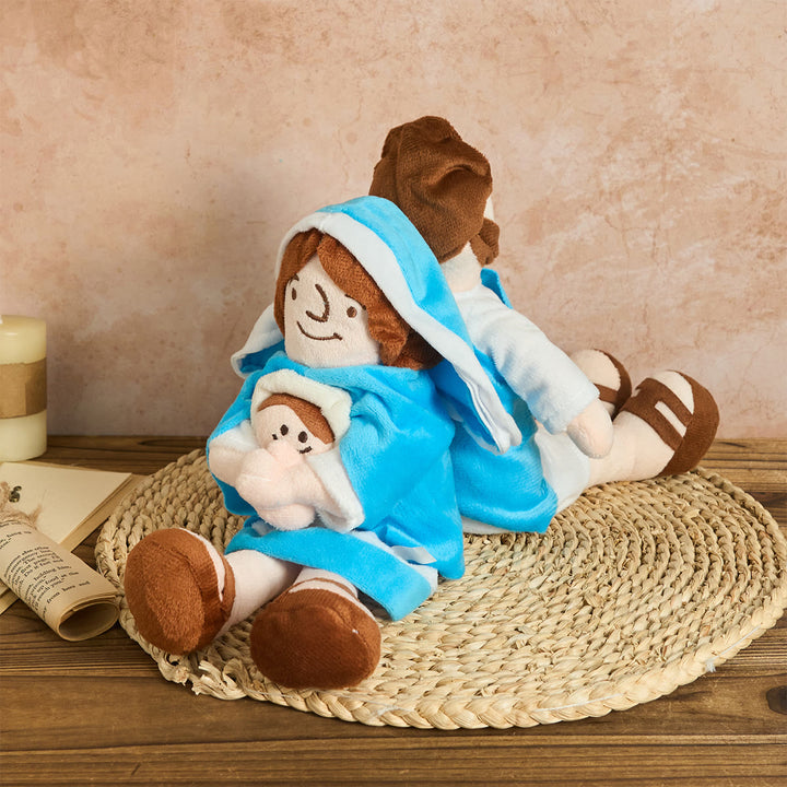 Christianartworkshop Mary & Holy Father Plush Doll: Faith Education Tool & Heartfelt Companion - image 6