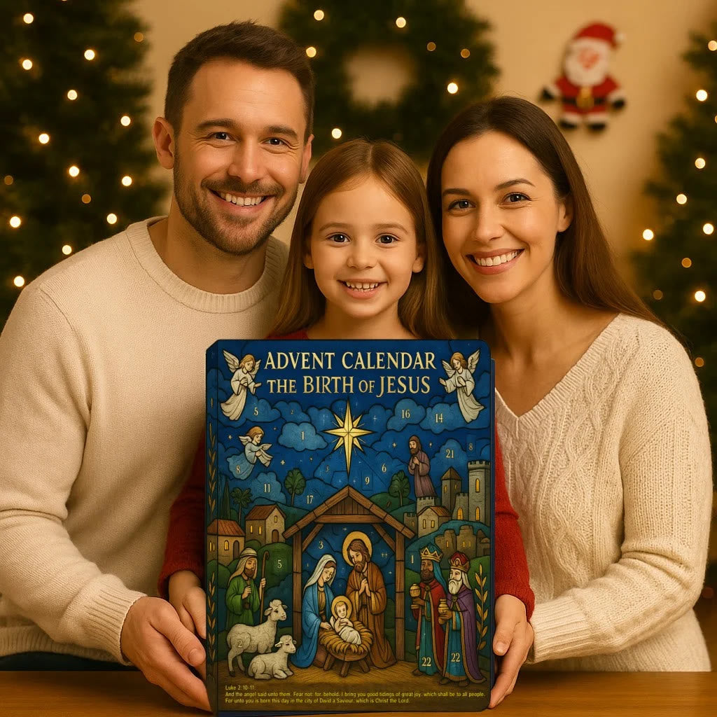Christianartworkshop The Birth of Jesus Advent Calendar: Joyful Faith in Daily Discovery - image 1