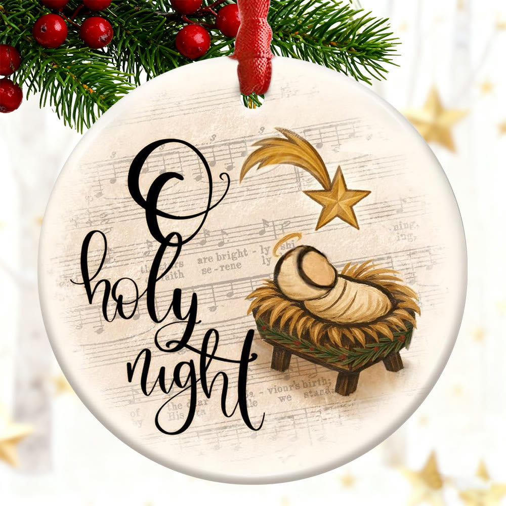 Christianartworkshop Guiding Star Nativity Ornament: Tactile Faith Reminder for Tree Displays - image 8