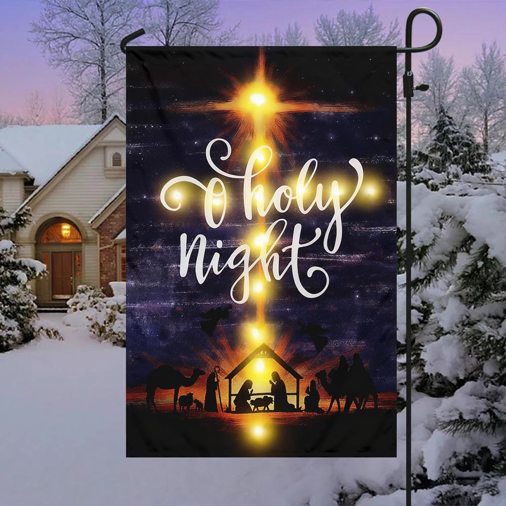 Christianartworkshop Seasonal Nativity Garden Flag Series: Stylish Faith Token for Holiday Yards - image 9