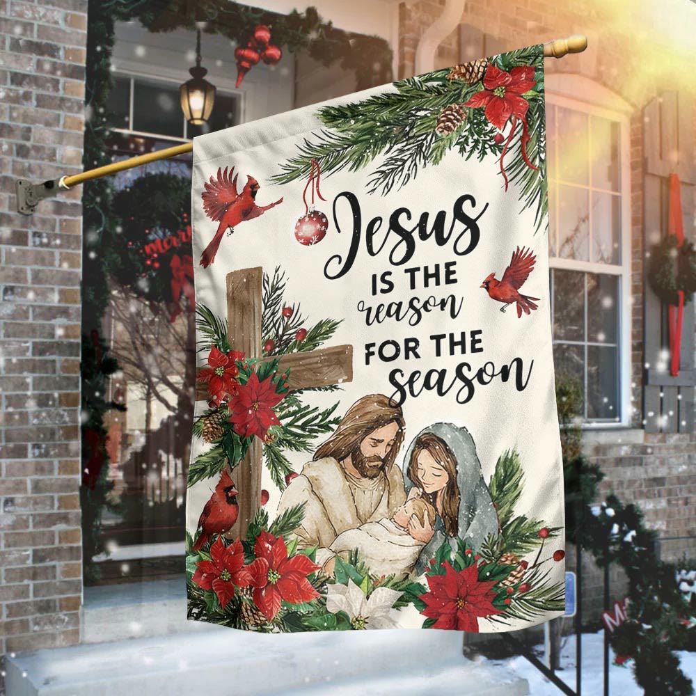 Christianartworkshop Seasonal Nativity Garden Flag Series: Stylish Faith Token for Holiday Yards - image 13