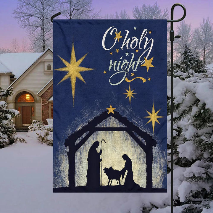 Christianartworkshop Serene Nativity Garden Flag: Constant Grace Reminder for Homes - B - 90×150cm (3×5 ft.) - image 6