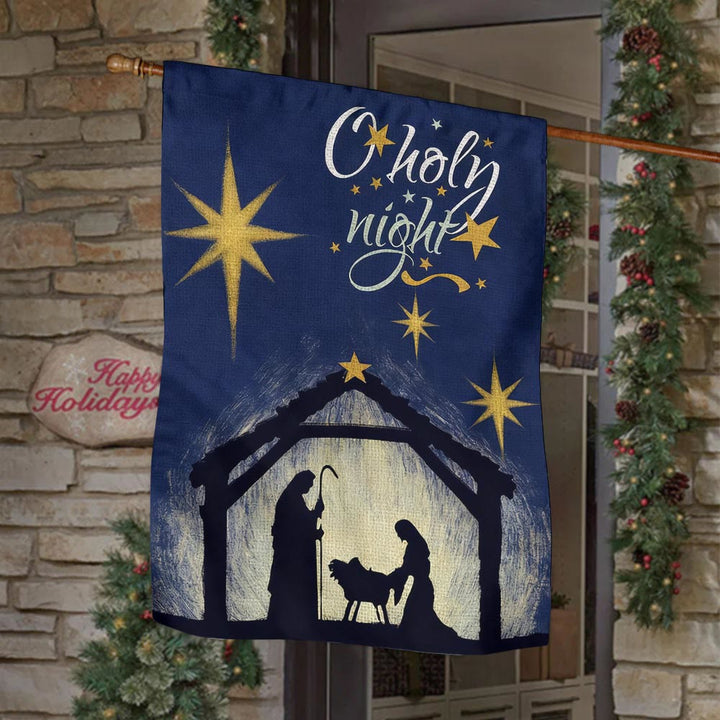 Christianartworkshop Serene Nativity Garden Flag: Constant Grace Reminder for Homes - image 7
