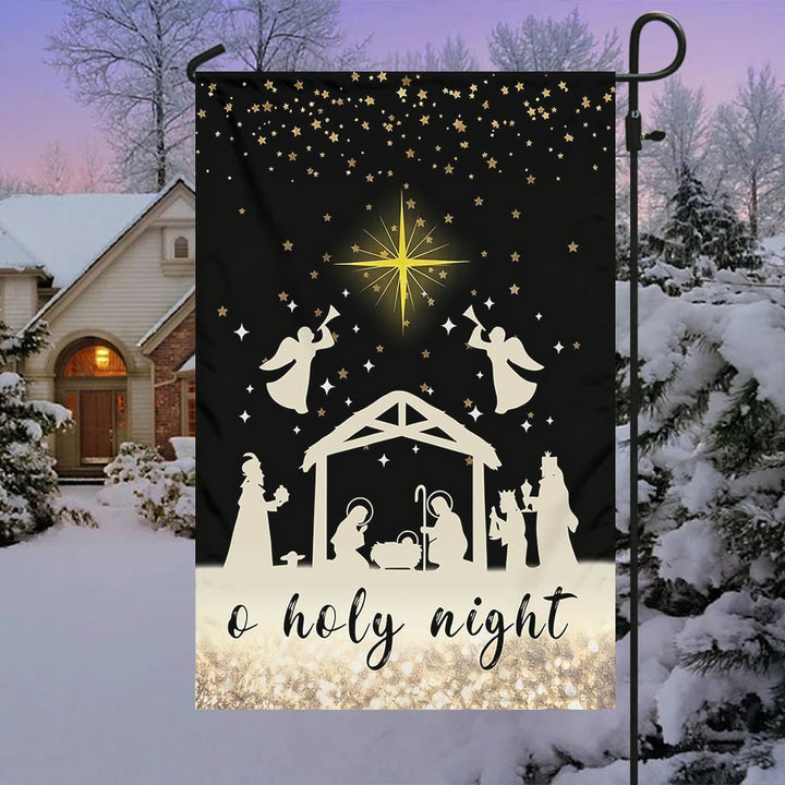 Christianartworkshop Serene Nativity Garden Flag: Constant Grace Reminder for Homes - C - 90×150cm (3×5 ft.) - image 12