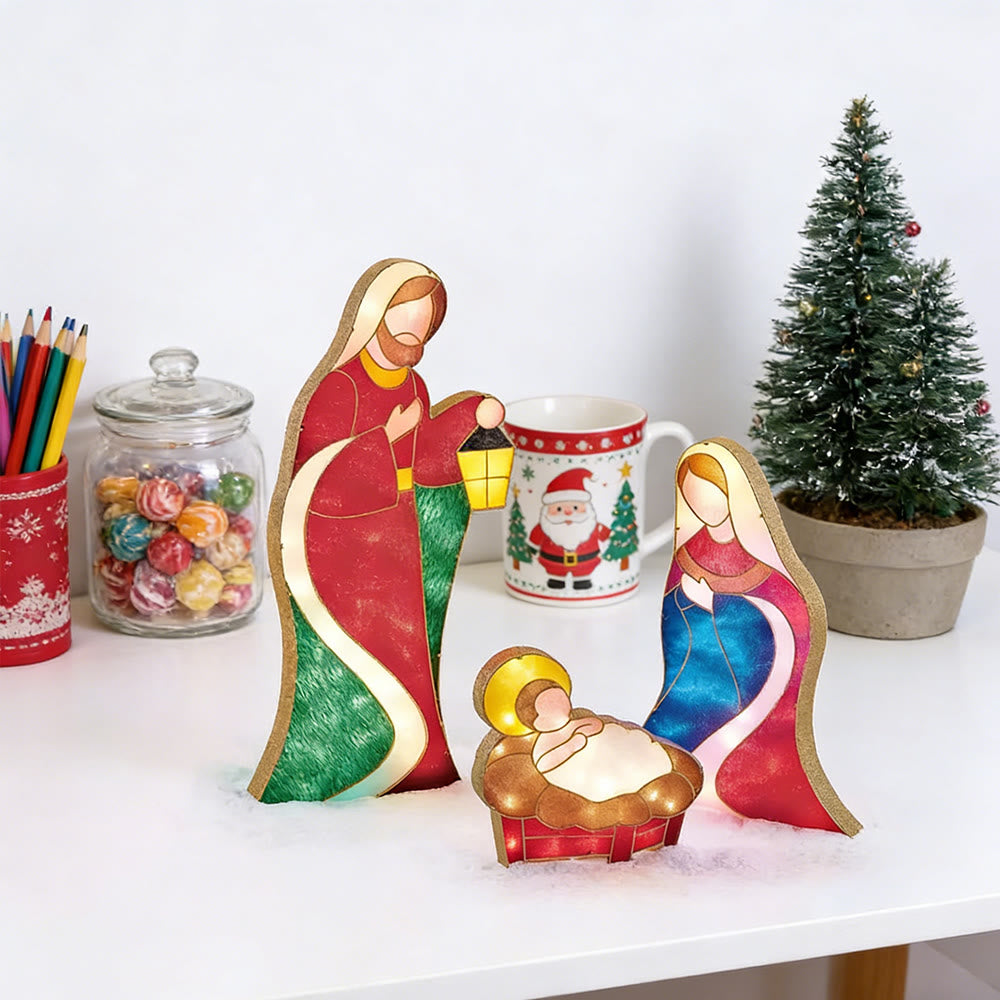 Christianartworkshop Nativity Star Light Deco Series: Divine Presence & Christmas Reverence - image 4