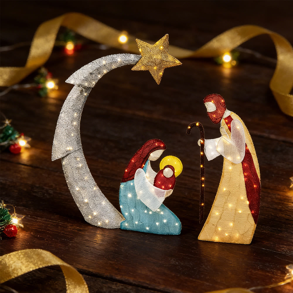 Christianartworkshop Nativity Star Light Deco Series: Divine Presence & Christmas Reverence - image 11