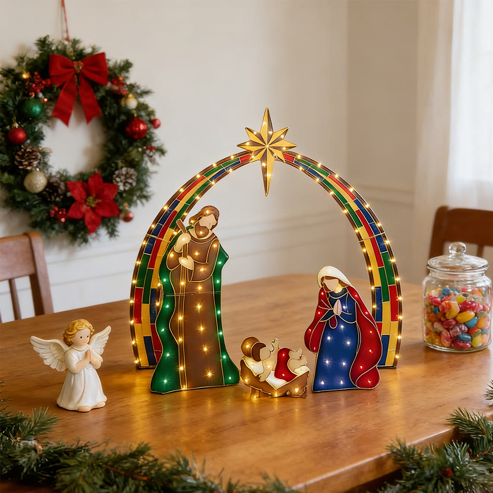 Christianartworkshop Nativity Star Light Deco Series: Divine Presence & Christmas Reverence - image 7