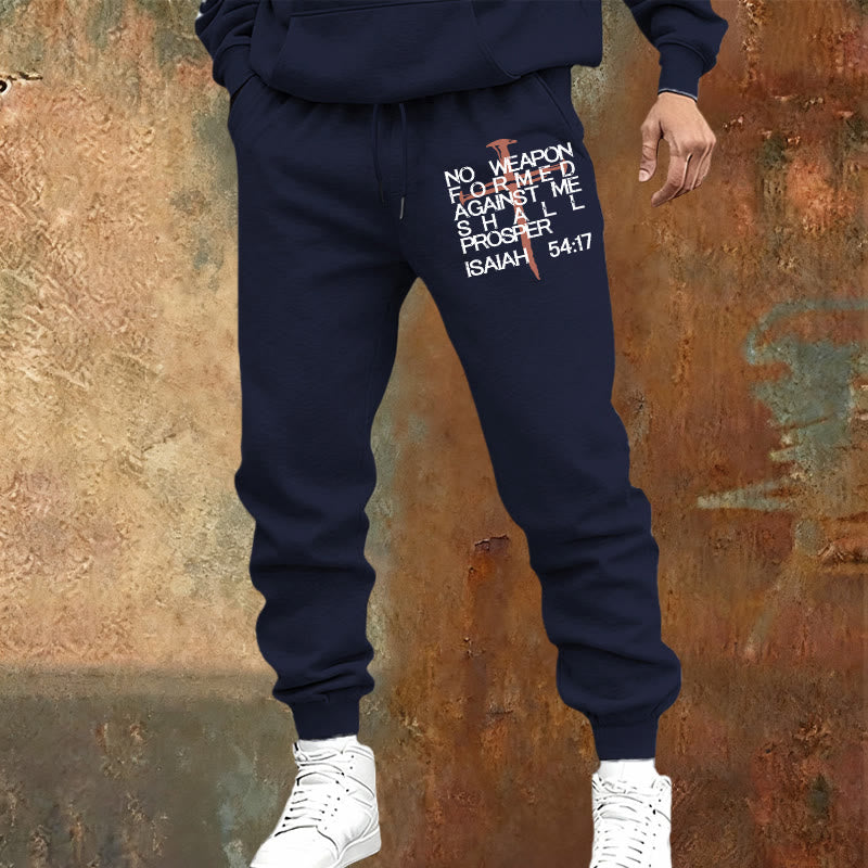 Christianartworkshop Isaiah 54:17 Sweatpants: Faithful Companion for Daily Routines - image 9