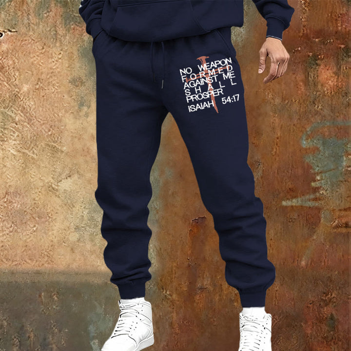 Christianartworkshop Isaiah 54:17 Sweatpants: Faithful Companion for Daily Routines - image 9