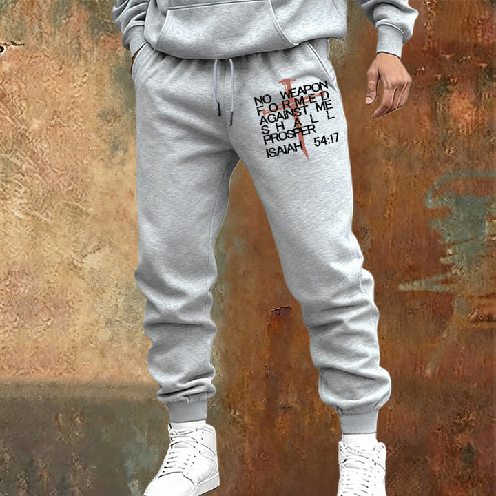 Christianartworkshop Isaiah 54:17 Sweatpants: Faithful Companion for Daily Routines - image 17