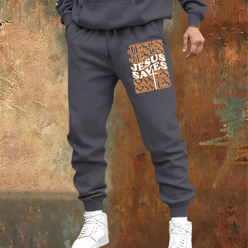 Christianartworkshop Jesus Saves Sweatpants: Daily Comfort Wrapped in Devotion - image 9