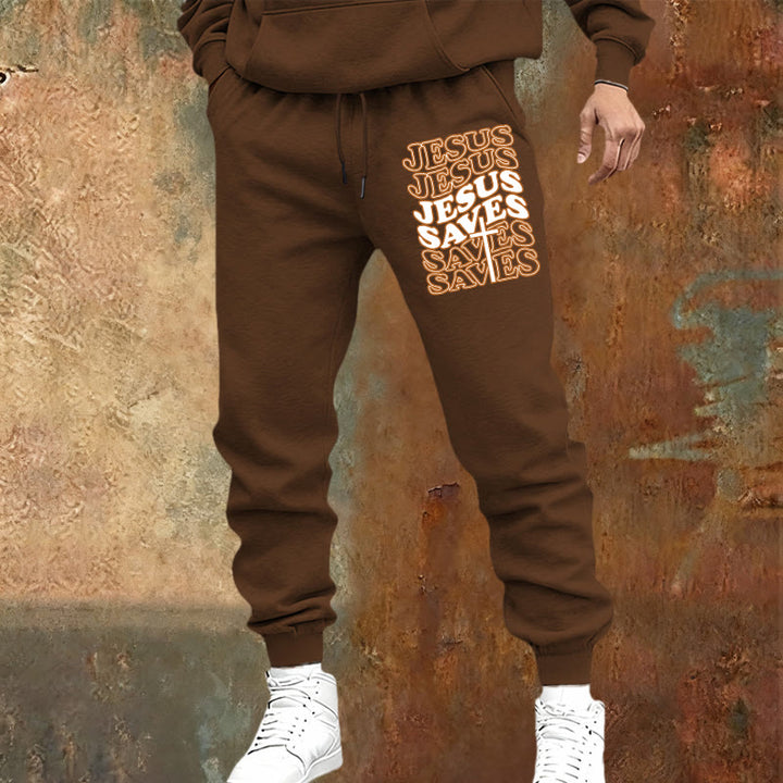Christianartworkshop Jesus Saves Sweatpants: Daily Comfort Wrapped in Devotion - image 5