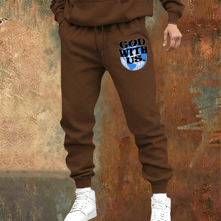 Christianartworkshop Globe & God With Us Sweatpants: Cozy Reminders of His Nearness - image 21