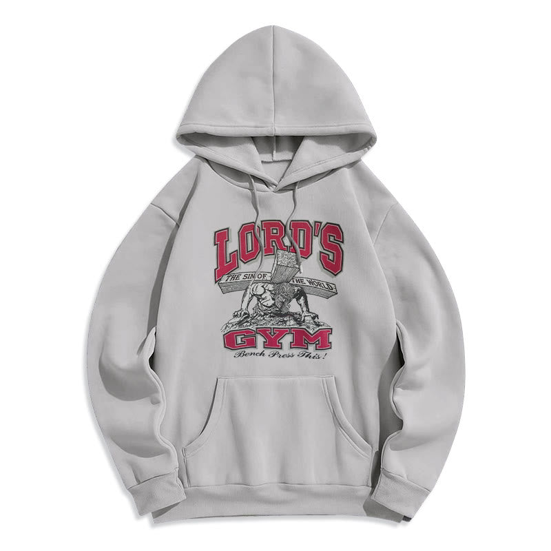 Christianartworkshop LORD’S GYM Redemption Fleece Lined Polyester Hoodie - image 19