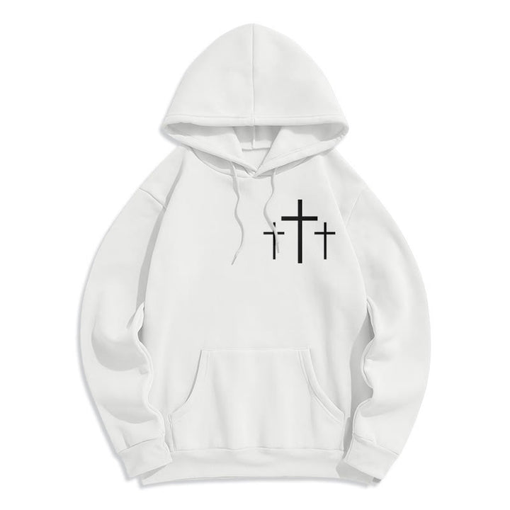 Christianartworkshop 2 Corinthians 5:7 Faith Fleece Lined Polyester Hoodie - image 7
