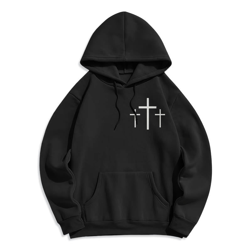 Christianartworkshop 2 Corinthians 5:7 Faith Fleece Lined Polyester Hoodie - image 4