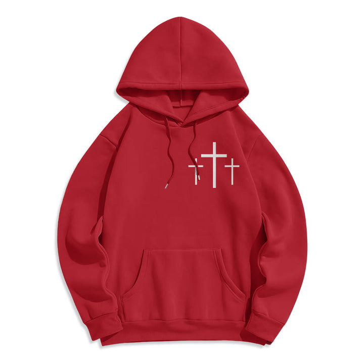 Christianartworkshop 2 Corinthians 5:7 Faith Fleece Lined Polyester Hoodie - image 13