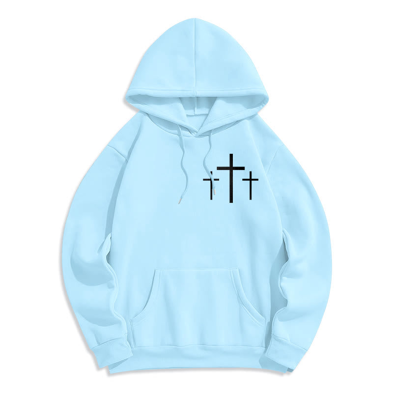 Christianartworkshop 2 Corinthians 5:7 Faith Fleece Lined Polyester Hoodie - image 16