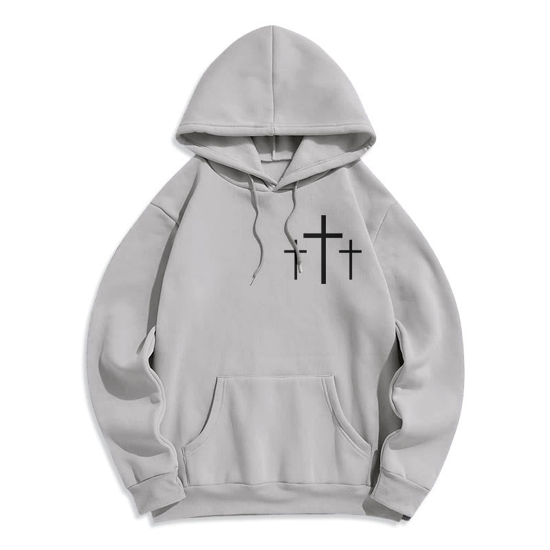 Christianartworkshop 2 Corinthians 5:7 Faith Fleece Lined Polyester Hoodie - image 10