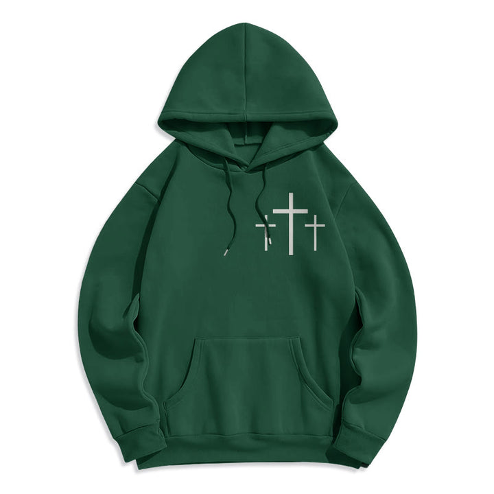 Christianartworkshop 2 Corinthians 5:7 Faith Fleece Lined Polyester Hoodie - image 22