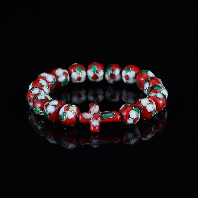 Christianartworkshop Cloisonné Enamel Filigree Faith Pieces: Rich Comfort with Sacred Symbolism - Red - image 10