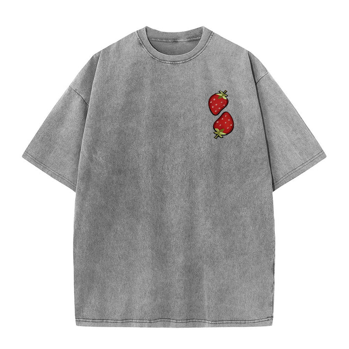 Christianartworkshop Fruit Of The Spirit Double Sided Unisex Washed T-shirt - image 7