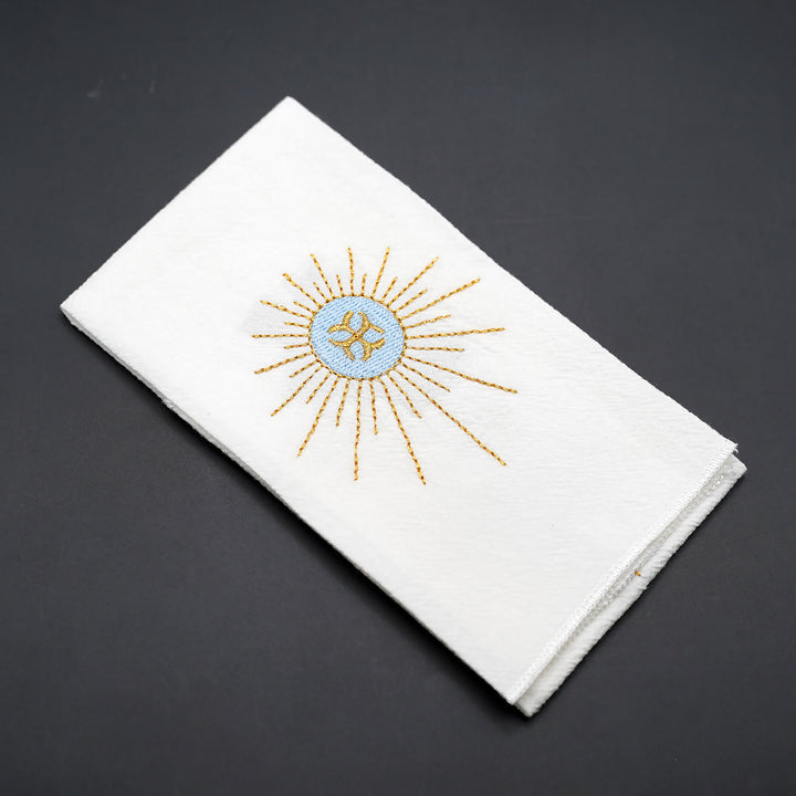Christianartworkshop Sacred Embroidered Handkerchief: Faith in Every Stitch - G - 1 Piece - image 27