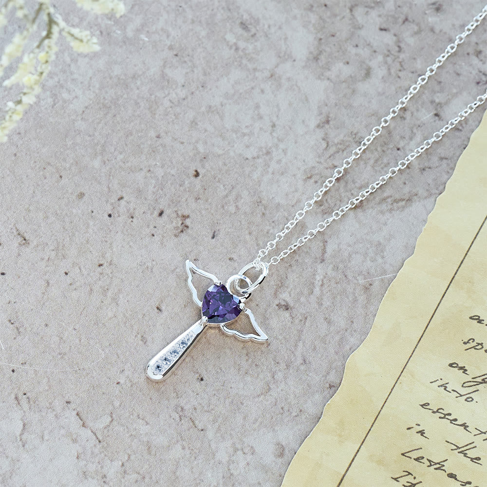 Christianartworkshop Angel Cross & Zircon Necklaces: Soft Comfort with Sacred Symbolism - image 6