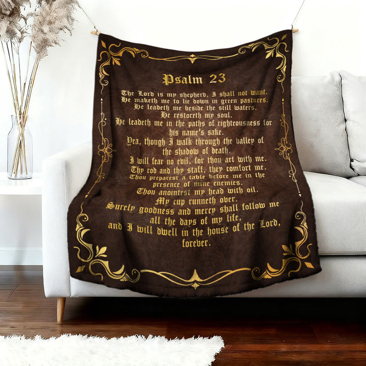 Christianartworkshop Psalm 23 Lord is My Shepherd Tapestry: His Peace in Your Space - image 2