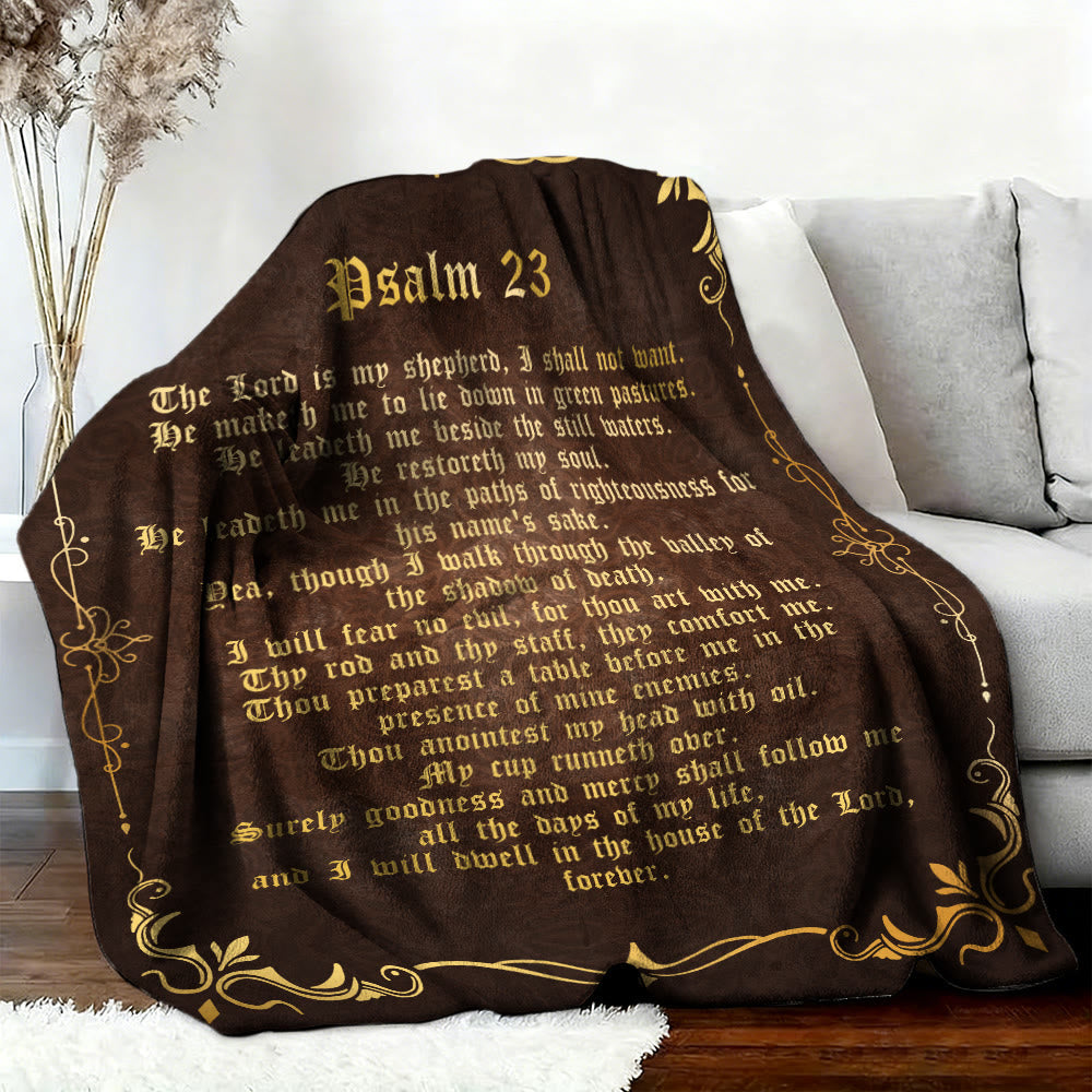 Christianartworkshop Psalm 23 Lord is My Shepherd Tapestry: His Peace in Your Space - image 1