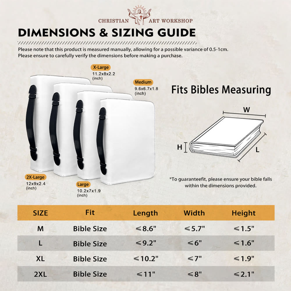Christianartworkshop John 3:16 Cross Bible Cover: Tender Love for His Word - image 12