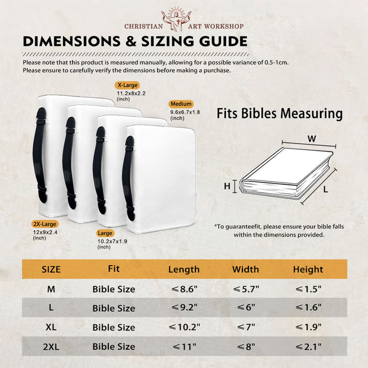 Christianartworkshop John 3:16 Cross Bible Cover: Tender Love for His Word - image 12