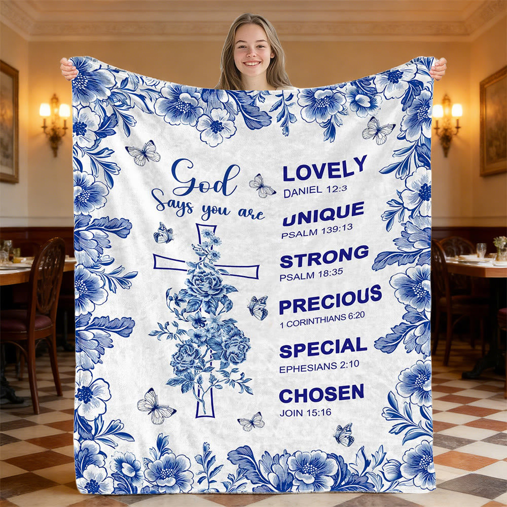 Christianartworkshop God Says You Are Verse Tapestry: Tender Worth for Quiet Spaces - image 3