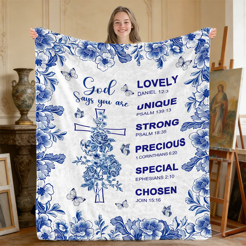 Christianartworkshop God Says You Are Verse Tapestry: Tender Worth for Quiet Spaces - image 2