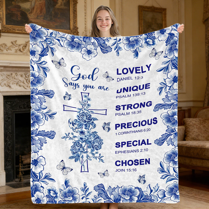 Christianartworkshop God Says You Are Verse Tapestry: Tender Worth for Quiet Spaces - image 1