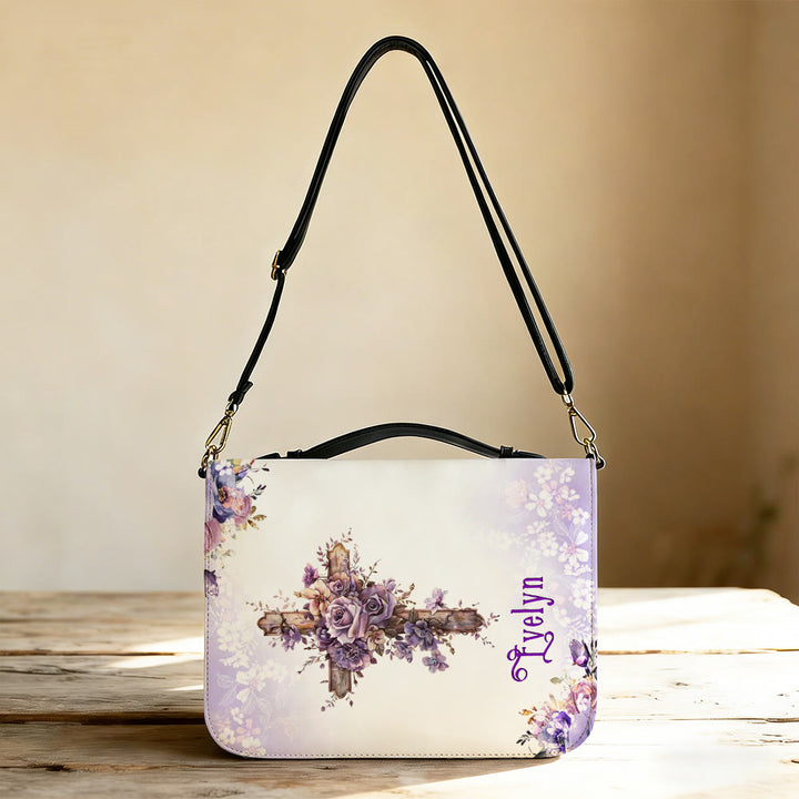 Christianartworkshop John 3:16 Cross Bible Cover: Tender Love for His Word - image 3