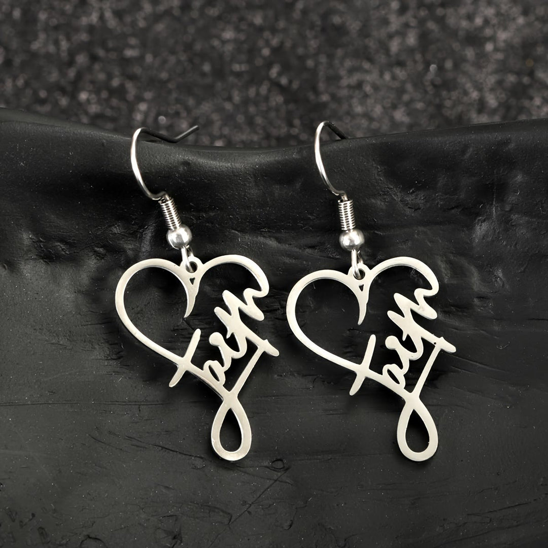 Christianartworkshop Cross & Grace Faith Earring: Delicate Belief for Daily Wear - image 7