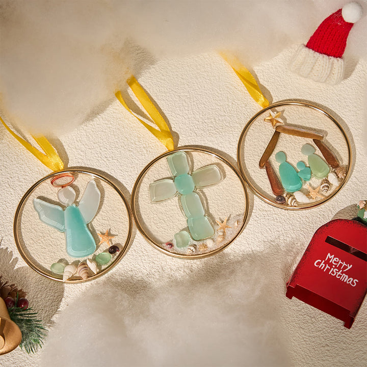 Christianartworkshop Seaglass Faith Series Ornaments: Coastal Devotion & Sacred Storytelling - image 3
