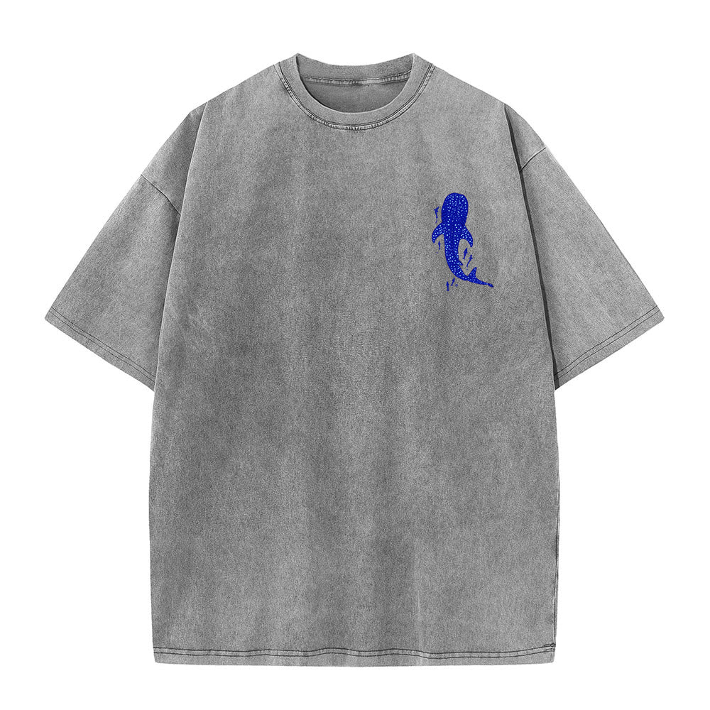 Christianartworkshop I Will Be With You Double Sided Unisex Washed T-shirt - image 3