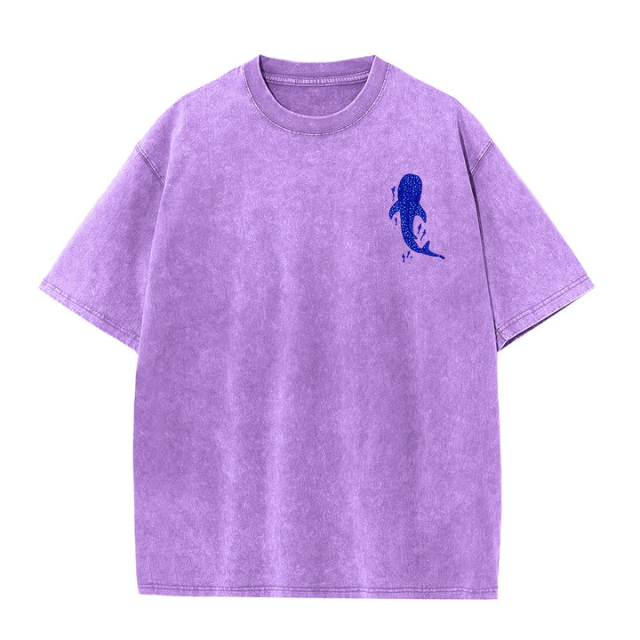 Christianartworkshop I Will Be With You Double Sided Unisex Washed T-shirt - image 15