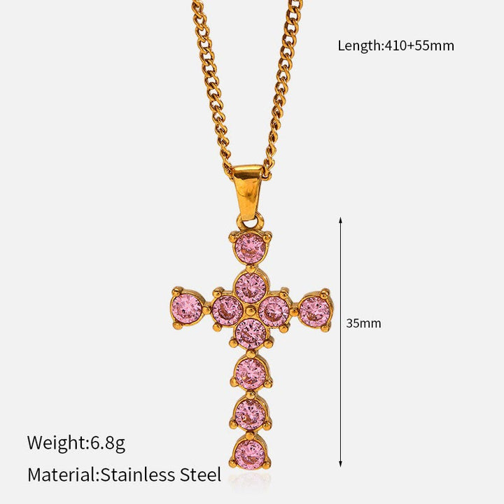 Christianartworkshop Multi-Design Cross Necklace: Quiet Reminder of His Faithfulness - K - image 13