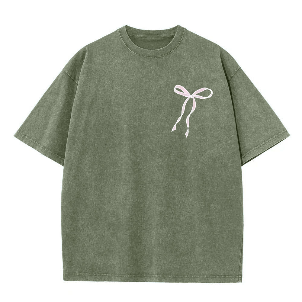 Christianartworkshop Faith Over Fear Unisex Washed T-Shirt - image 8