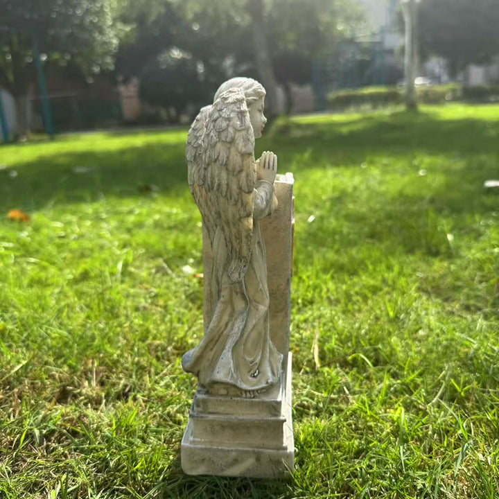 Christianartworkshop Praying Angel Cross Vase: Enduring Love in Faith - image 2