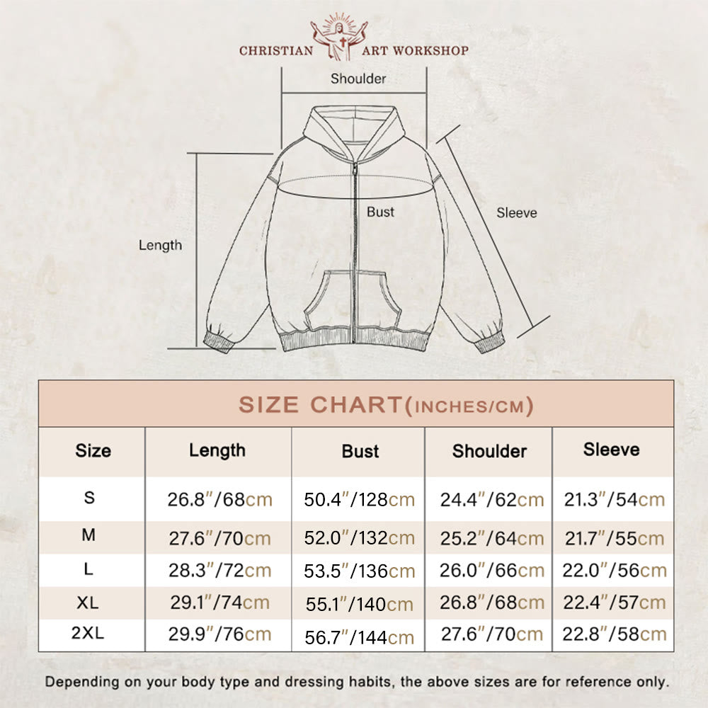 Christianartworkshop Jesus Is Coming Back Hooded Jacket: Faithful Hope for Daily Wear - image 1