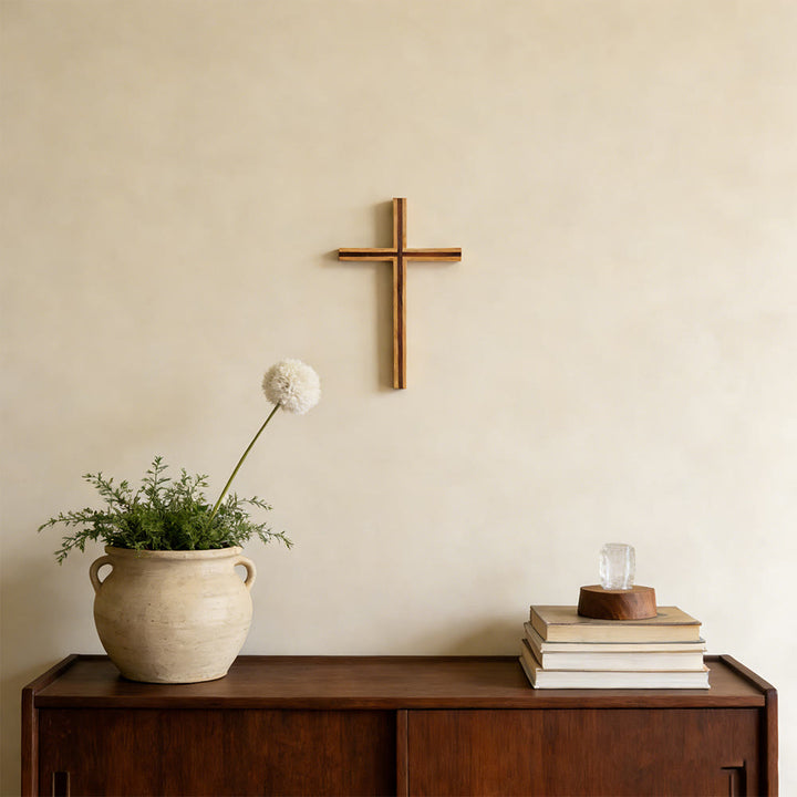 Christianartworkshop Organic Cross Wall Decor: Quiet Reminder of His Sacrifice - image 4