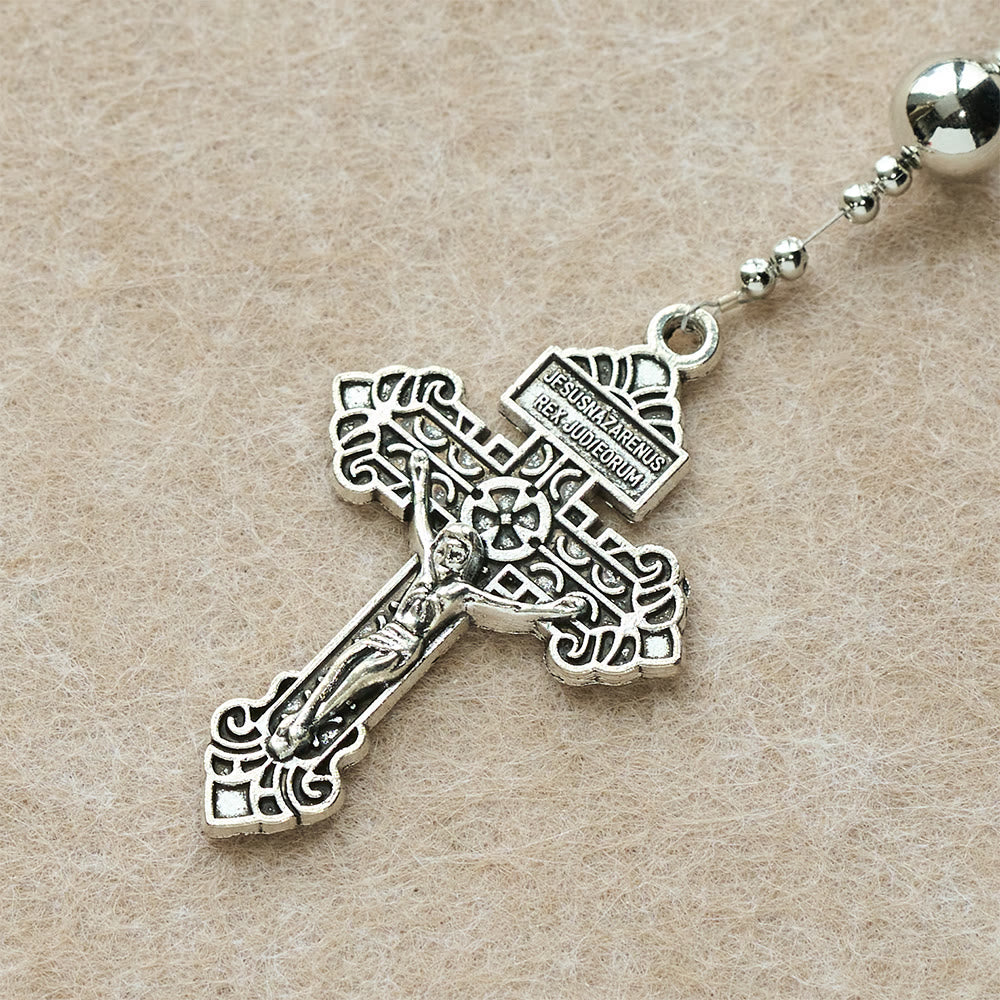 Christianartworkshop Archangel Guardian Battle Rosary: Protect-Focused Faith Beads - image 7