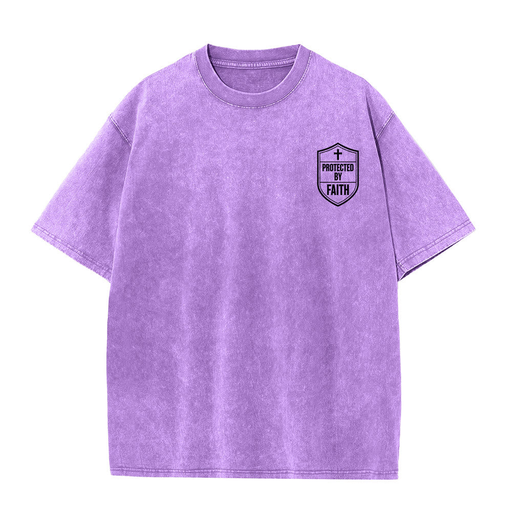 Christianartworkshop Strength in Him Isaiah 40:31 Graphic Unisex Washed T-Shirt - image 25