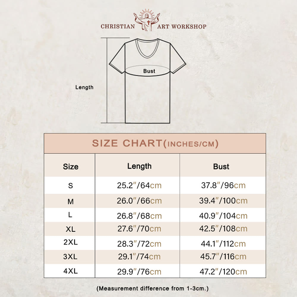 Christianartworkshop Easter Faith A Lot Can Happend In 7 Days Print V-Neck T-shirt - image 1