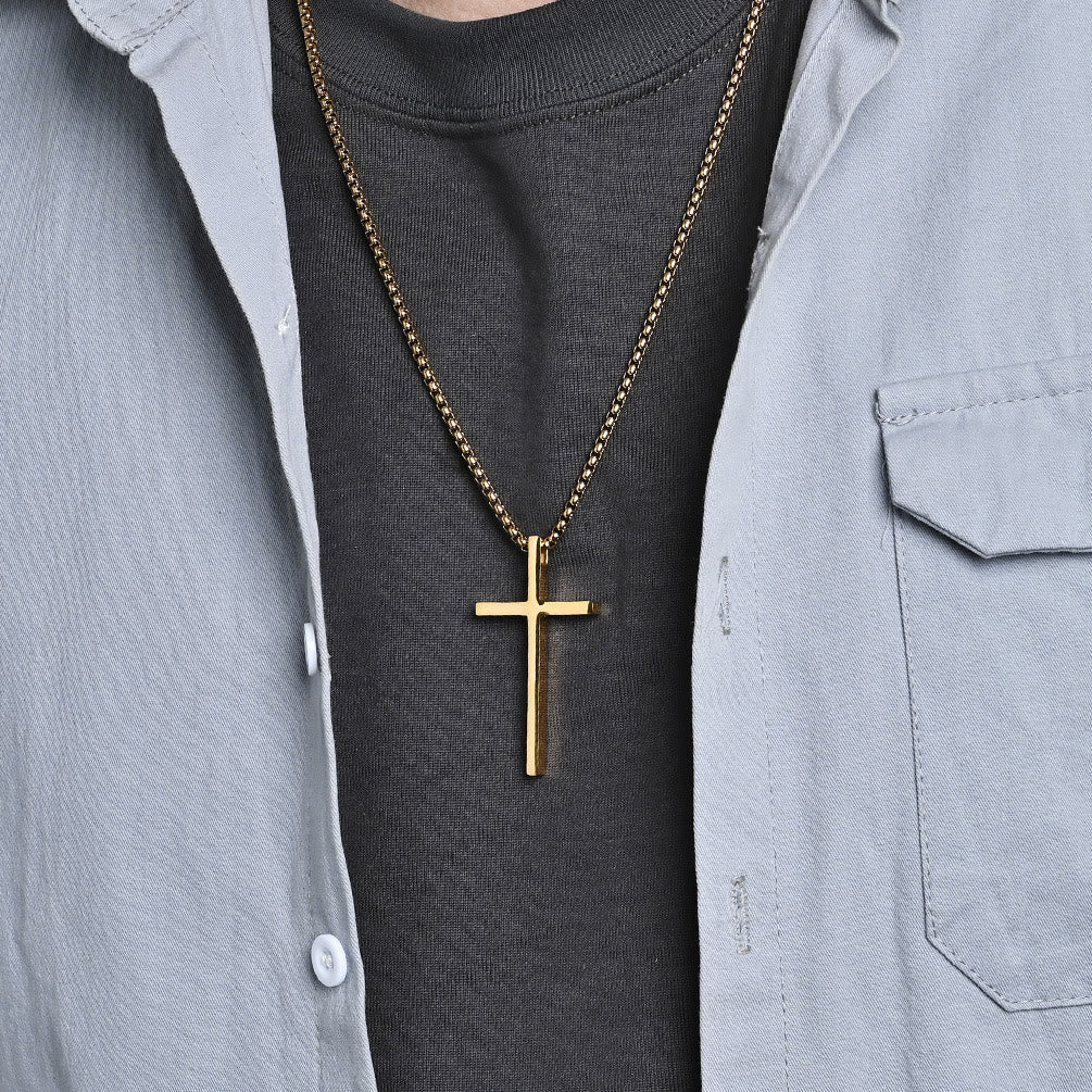 Christianartworkshop Cross Necklace with I Can Do All Things Inscription: Stylish Reminder of His Tender Strength - image 4